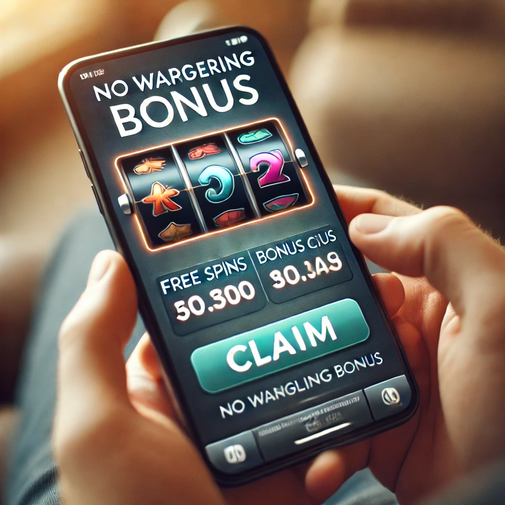 Mobil cihazda çevrimsiz deneme bonusu sunan bir online casino uygulaması ekranı